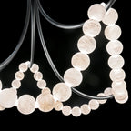 Grid Master Alabaster Chandelier - Antique Nickel - Manorlights