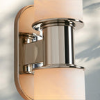 Harline Alabaster 2-Light Wall Sconce-Manorlights