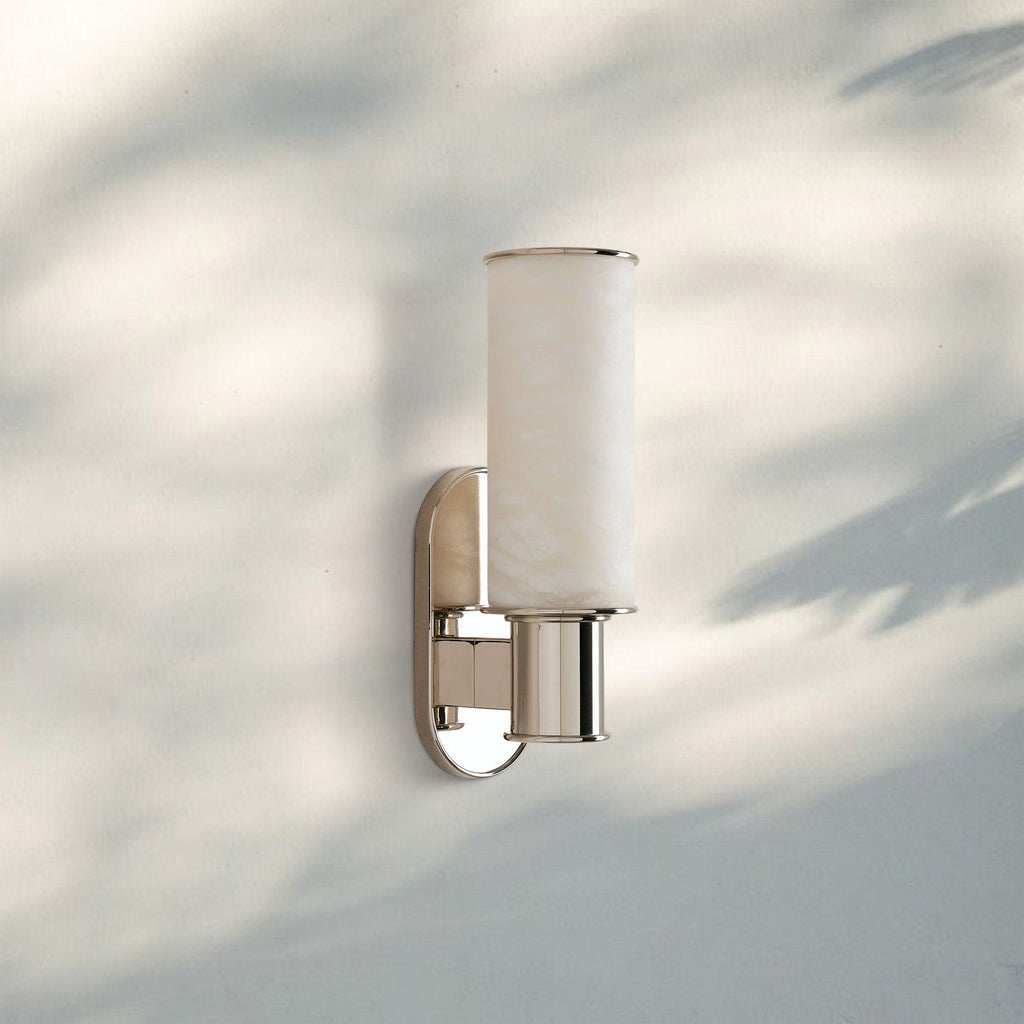 Harline Alabaster Wall Sconce-Wall Sconce-Manorlights
