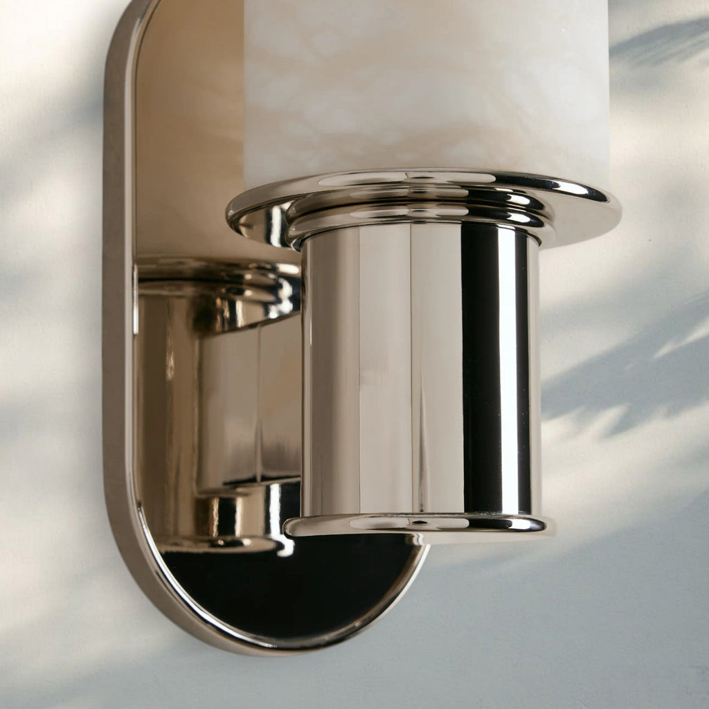 Harline Alabaster Wall Sconce-Wall Sconce-Manorlights