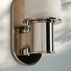 Harline Alabaster Wall Sconce-Wall Sconce-Manorlights
