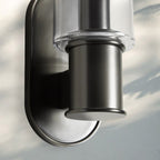 Harline Clear Glass Wall Sconce-Manorlights
