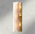 Harlow Calcite Linear Sconce-wall sconce-Manorlights