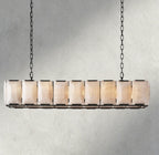 Harlow Calcite Rectangular Chandelier 42", 54", 62", 74"-chandelier-Manorlights
