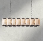 Harlow Calcite Rectangular Chandelier 42", 54", 62", 74"-chandelier-Manorlights