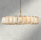 Harlow Calcite Round Chandelier 19", 31", 43", 60"-chandelier-Manorlights