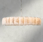 Harlow Calcite Round Chandelier 19", 31", 43", 60"-chandelier-Manorlights