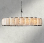 Harlow Calcite Round Chandelier 19", 31", 43", 60"-chandelier-Manorlights