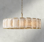 Harlow Calcite Round Chandelier 19", 31", 43", 60"-chandelier-Manorlights
