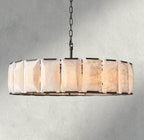 Harlow Calcite Round Chandelier 19", 31", 43", 60"-chandelier-Manorlights
