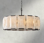 Harlow Calcite Round Chandelier 19", 31", 43", 60"-chandelier-Manorlights