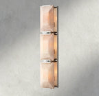 Harlow Calcite Triple Sconce-wall sconce-Manorlights