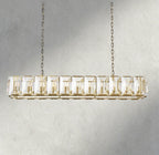 Harlow Crystal Rectangular Chandelier 42", 54", 62", 74"-chandelier-Manorlights