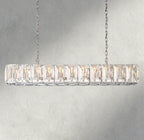 Harlow Crystal Rectangular Chandelier 42", 54", 62", 74"-chandelier-Manorlights