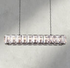 Harlow Crystal Rectangular Chandelier 42", 54", 62", 74"-chandelier-Manorlights