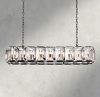 Harlow Crystal Rectangular Chandelier 42", 54", 62", 74"-chandelier-Manorlights