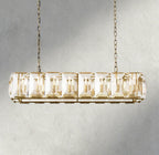 Harlow Crystal Rectangular Chandelier 42", 54", 62", 74"-chandelier-Manorlights
