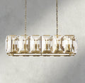 Harlow Crystal Rectangular Chandelier 42", 54", 62", 74"-chandelier-Manorlights