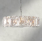 Harlow Crystal Round Chandelier 19", 31", 43", 60"-chandelier-Manorlights