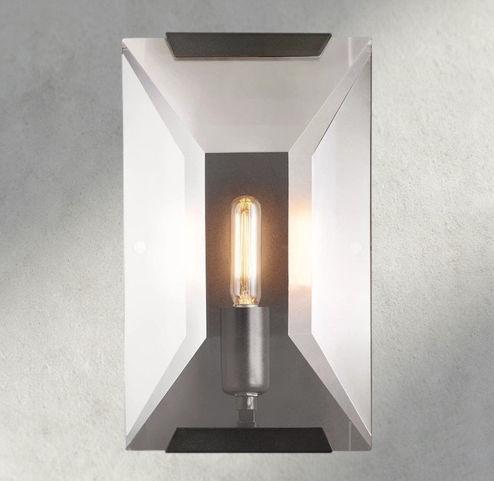 Harlow Crystal Sconce-wall sconce-Manorlights