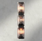 Harlow Crystal Triple Sconce-wall sconce-Manorlights