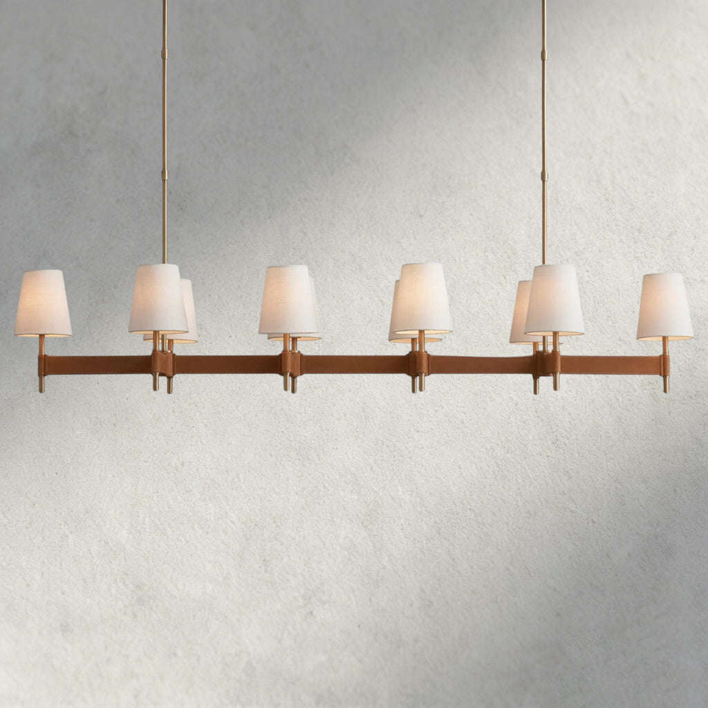 10 Light Hastings Linear Chandelier