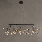 Hazel Smoke Acrylic Branch Chandelier