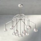 Hemisphere Round Chandelier 36", 48", 60"-chandelier-Manorlights