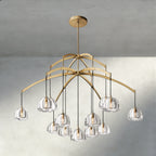 Hemisphere Round Chandelier 36", 48", 60"-chandelier-Manorlights