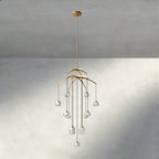 Hemisphere Round Chandelier 36", 48", 60"-chandelier-Manorlights