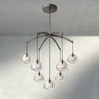 Hemisphere Round Chandelier 36", 48", 60"-chandelier-Manorlights