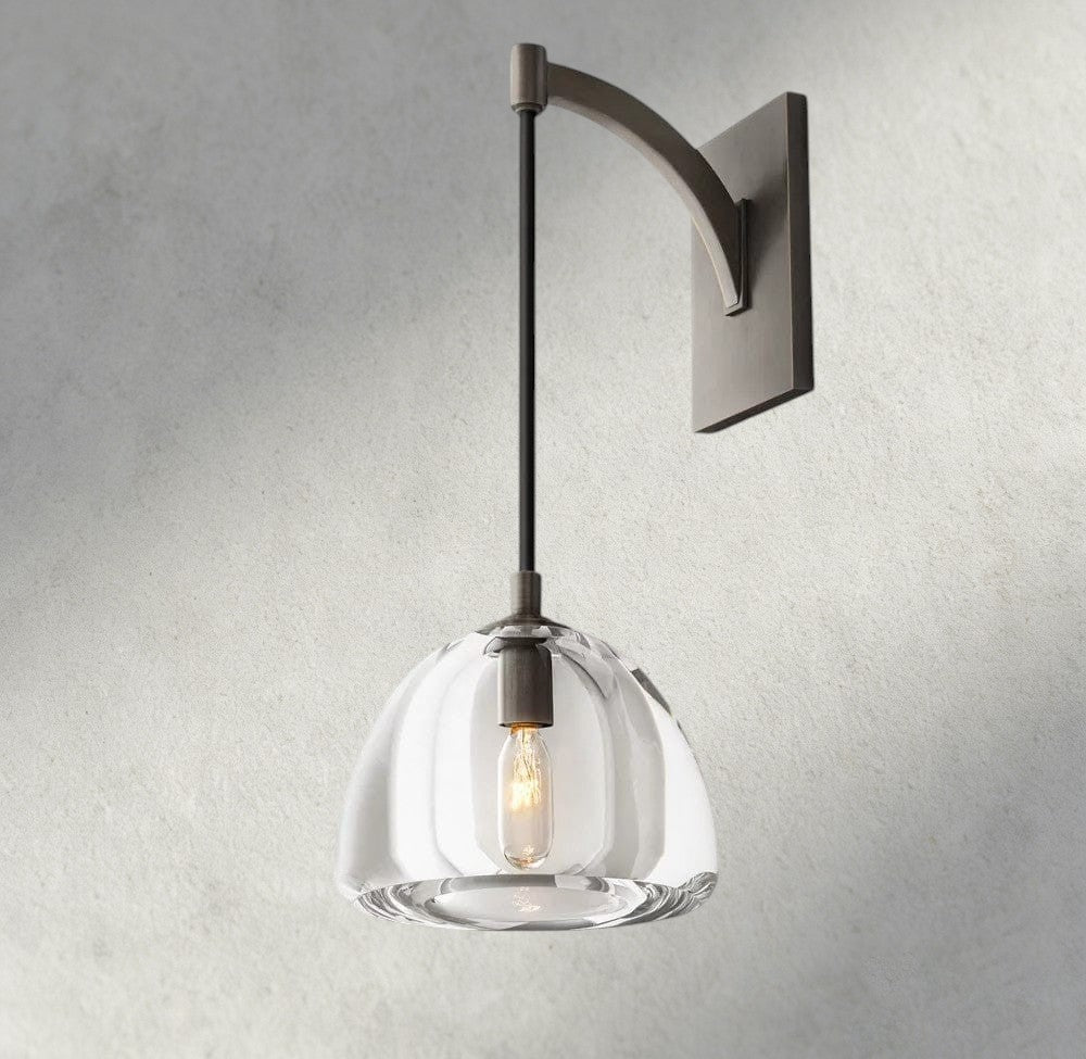 HEMISPHERE SCONCE-wall sconce-Manorlights
