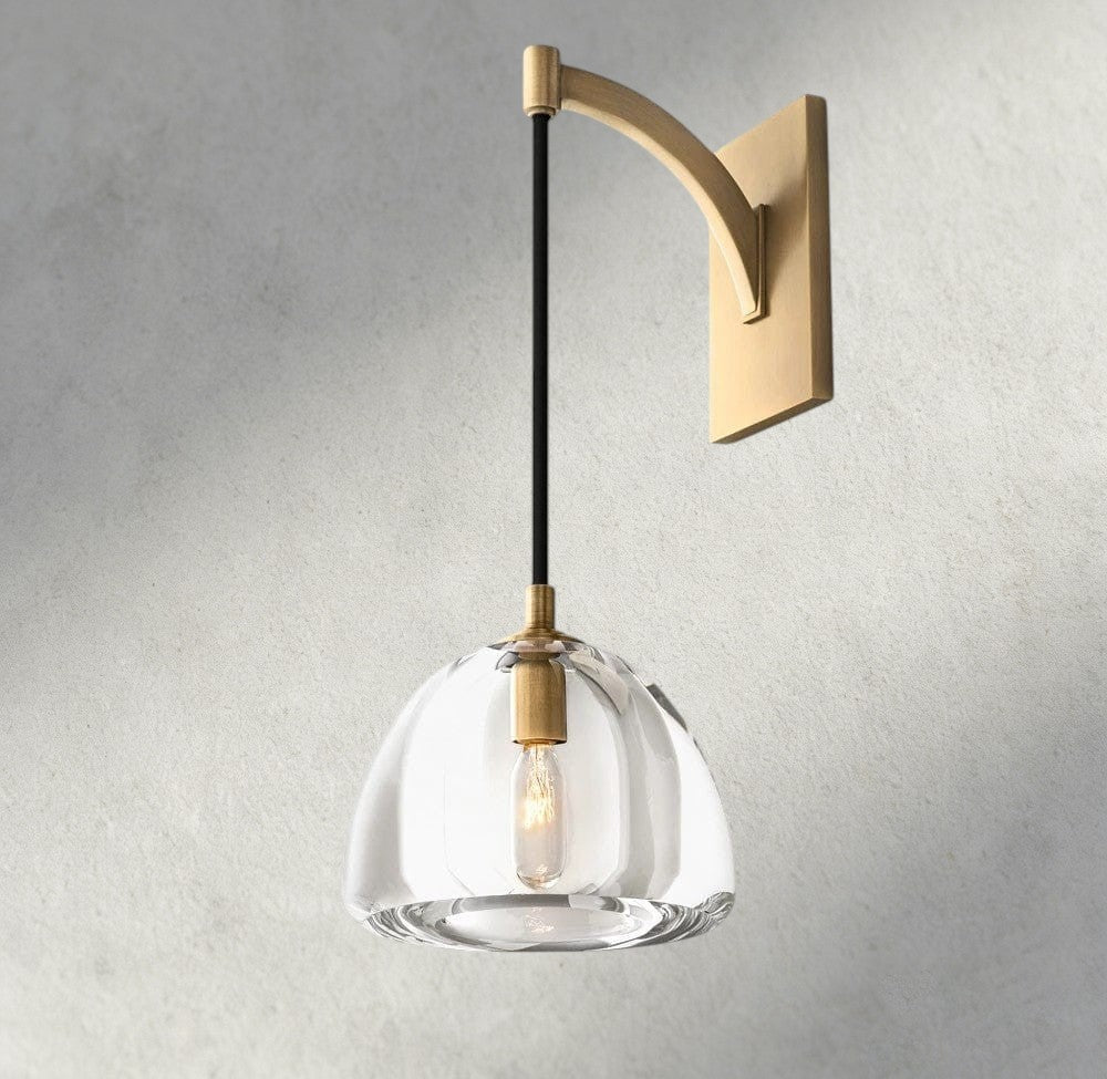 HEMISPHERE SCONCE-wall sconce-Manorlights