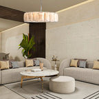 Harlow Calcite Round Chandelier 19", 31", 43", 60"