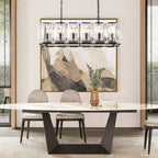 Harlow Crystal Rectangular Chandelier 42", 54", 62", 74"