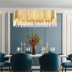 Premium April Crystal Dining Room Chandelier-Chandelier-Manorlights