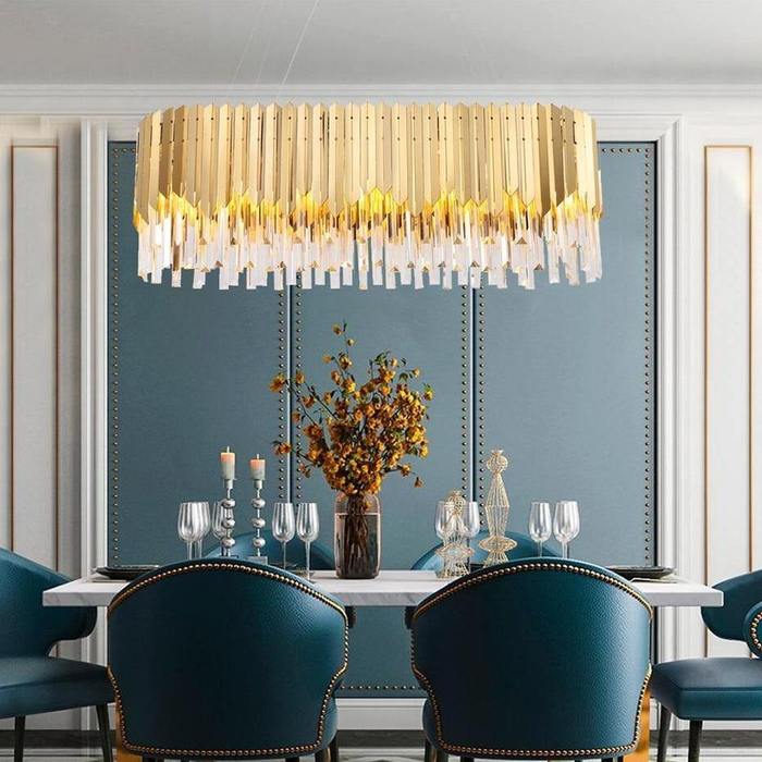 Premium April Crystal Dining Room Chandelier-Chandelier-Manorlights