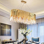 Premium April Crystal Dining Room Chandelier-Chandelier-Manorlights