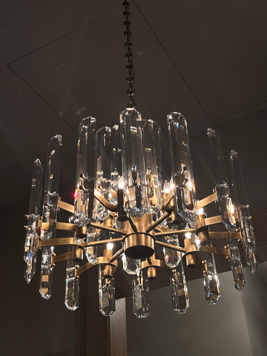 Bonington Crystal Round Chandelier 24"36''48''