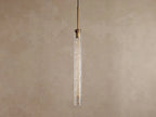 Colleena Hammered Glass Pendant
