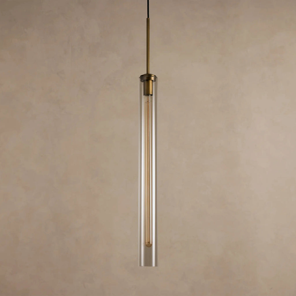Colleena Fluted Glass Pendant