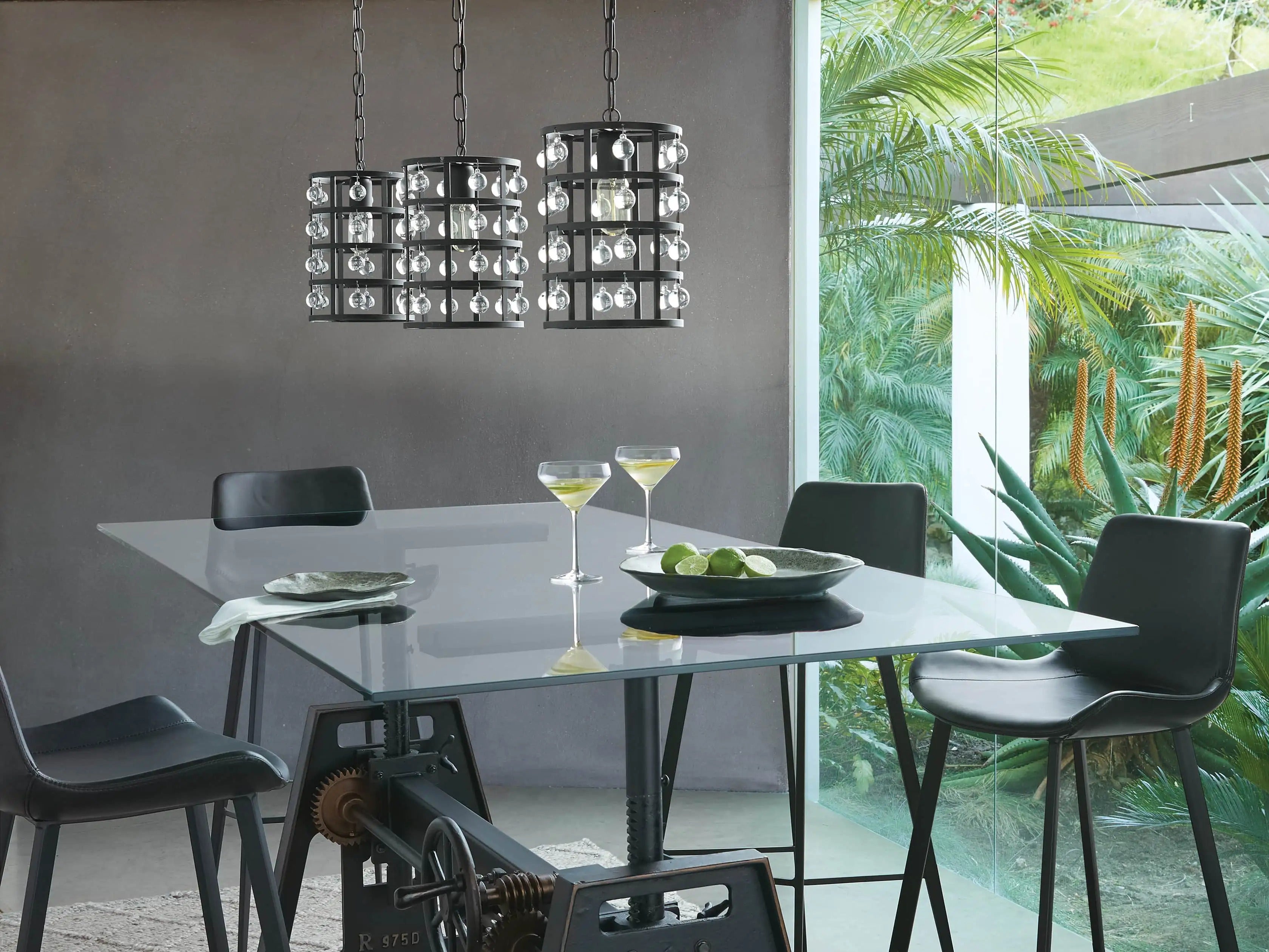 La Cage Pendant-Pendant-Manorlights
