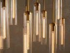 Colleena Linear Fluted Glass Chandelier