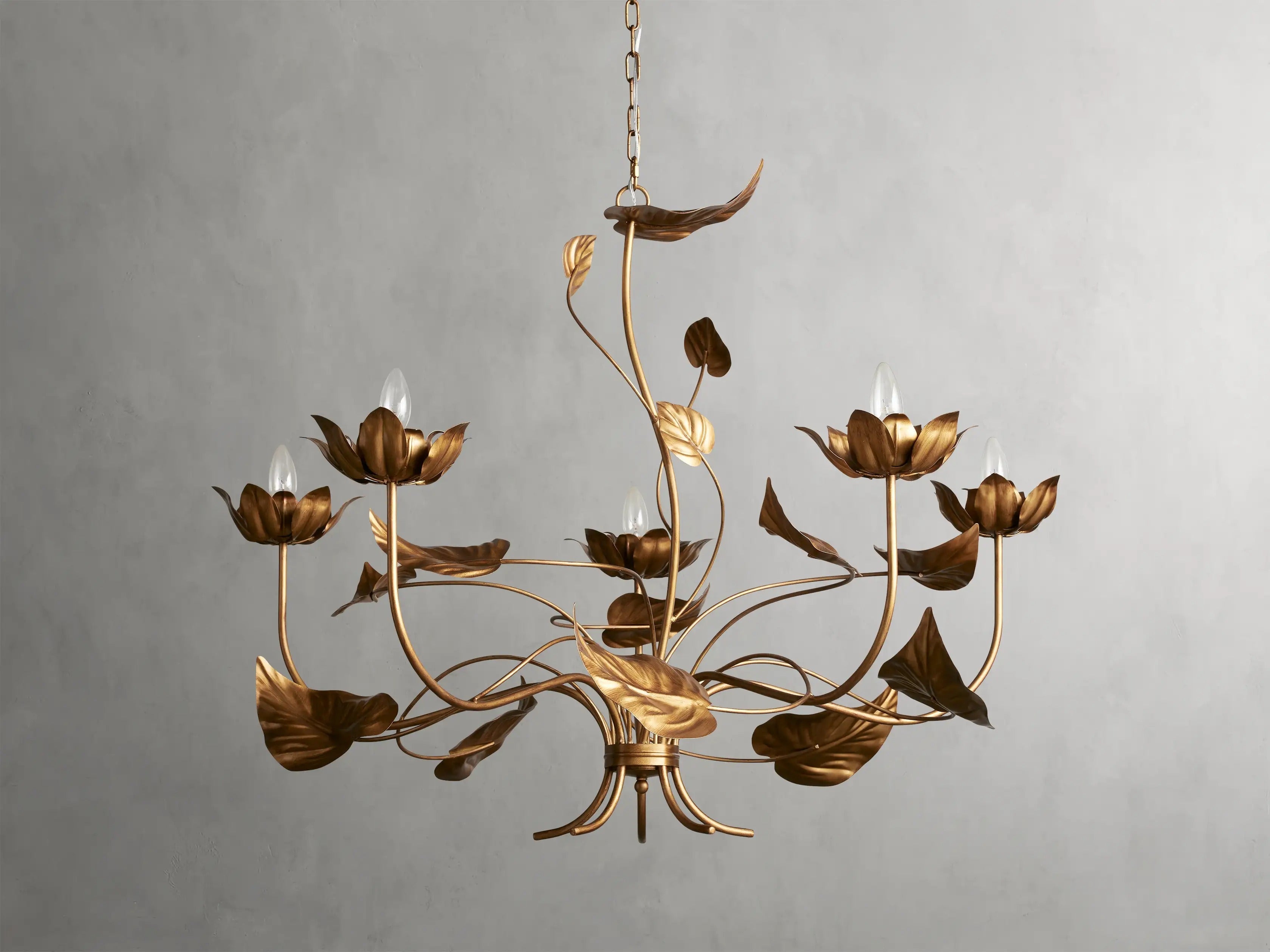 Ninfea Chandelier 49"-Chandelier-Manorlights