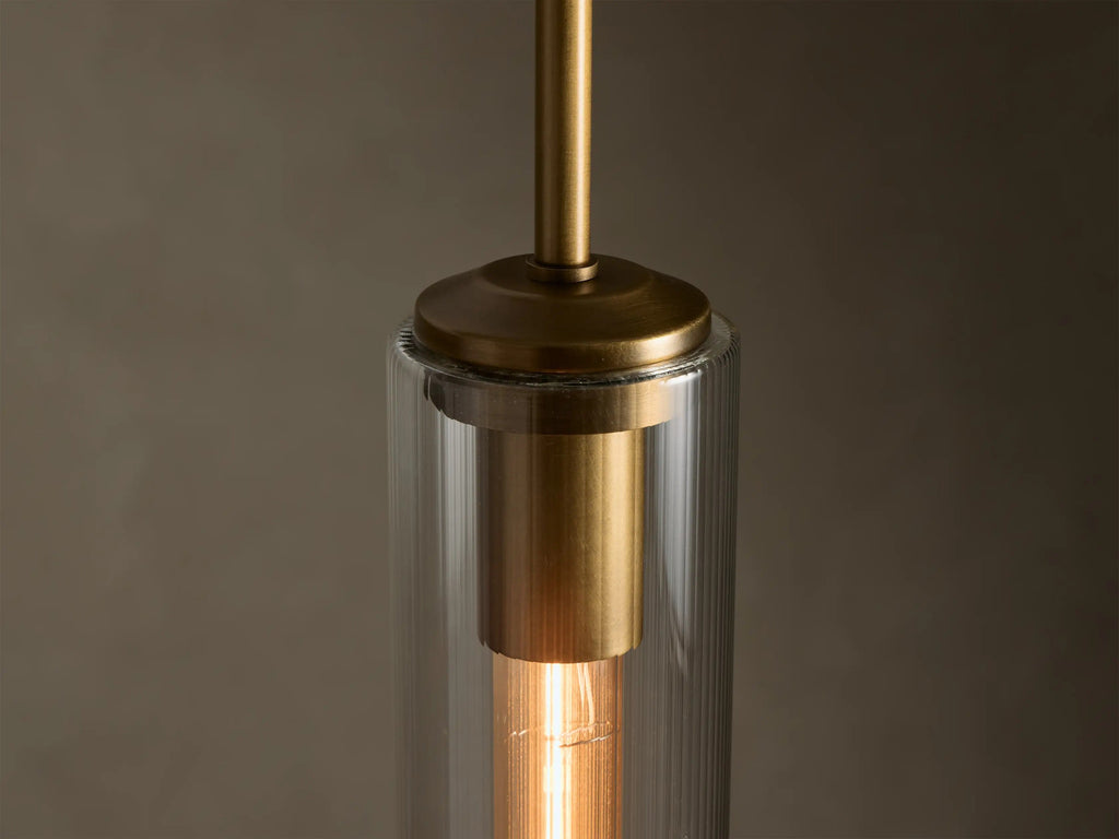 Colleena Fluted Glass Pendant