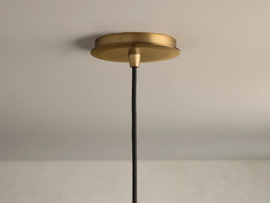 Colleena Fluted Glass Pendant