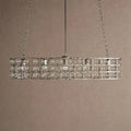 La Caged 5-Light Oval Chandelier - Silver ClayBlushlighting