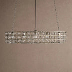 La Caged 5-Light Oval Chandelier - Silver ClayBlushlighting