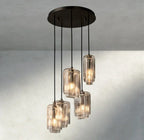 Lacour Clear Glass Cluster Chandelier