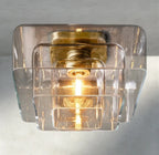 Lacour Clear Glass Flushmount